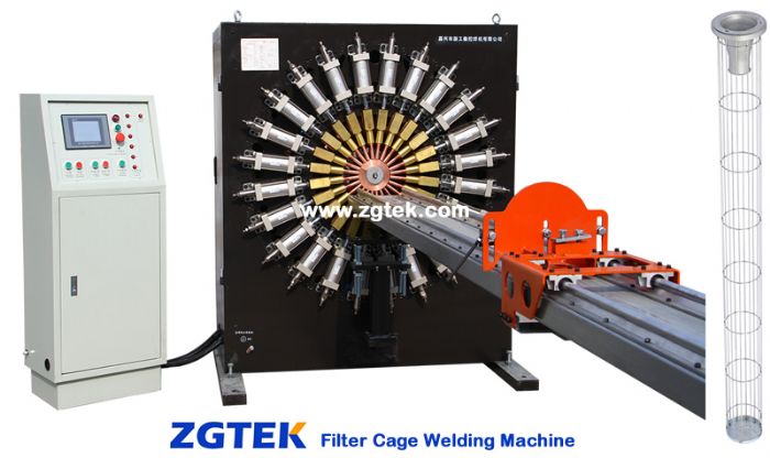 24-wire round cage welder